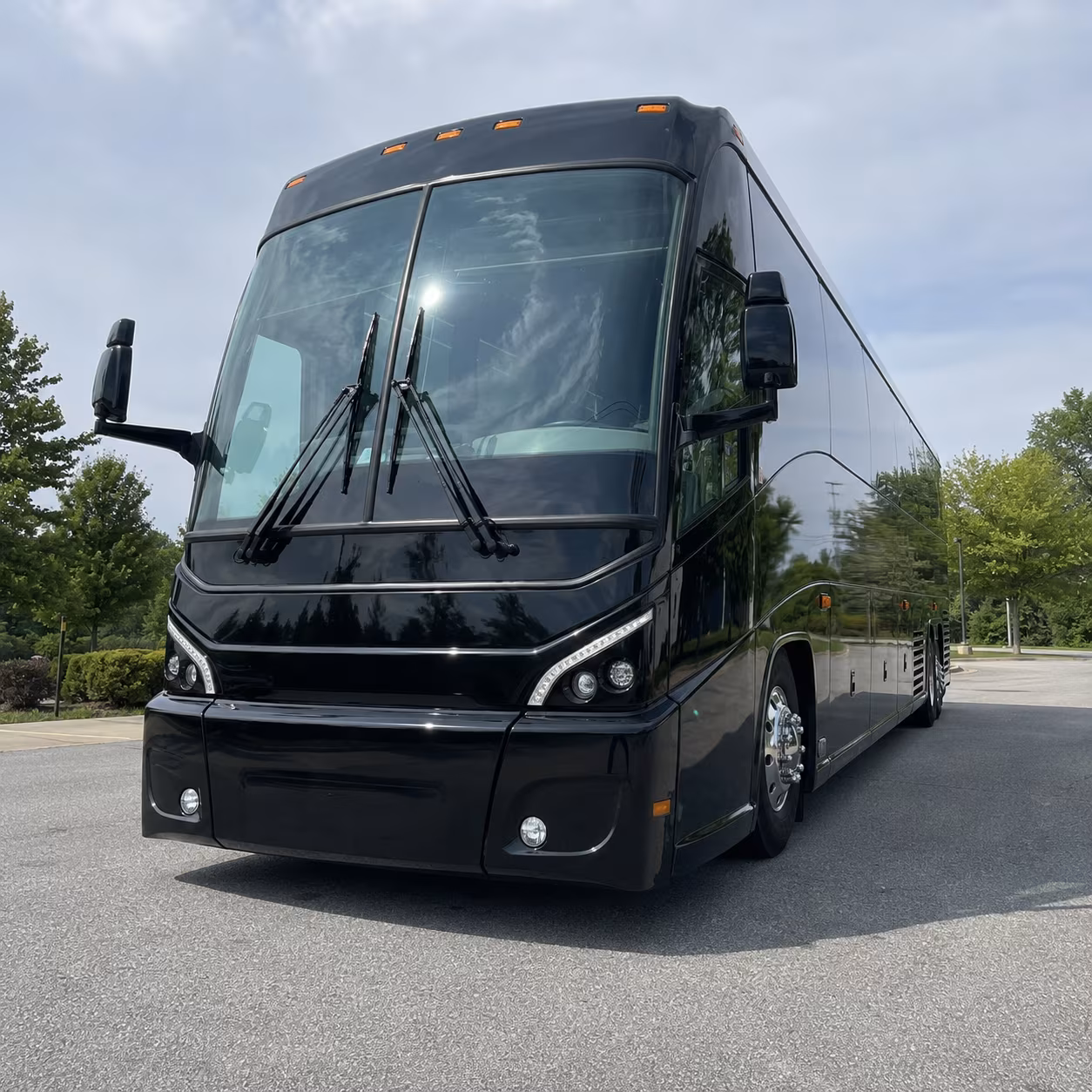 charter buses for 910th airlift wing personnel movements at yars