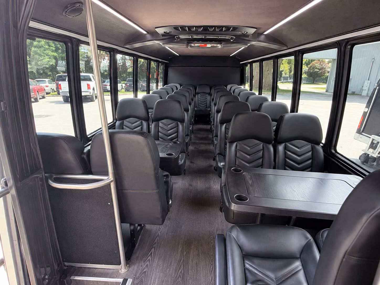 youngstown airport transportation onboard seating