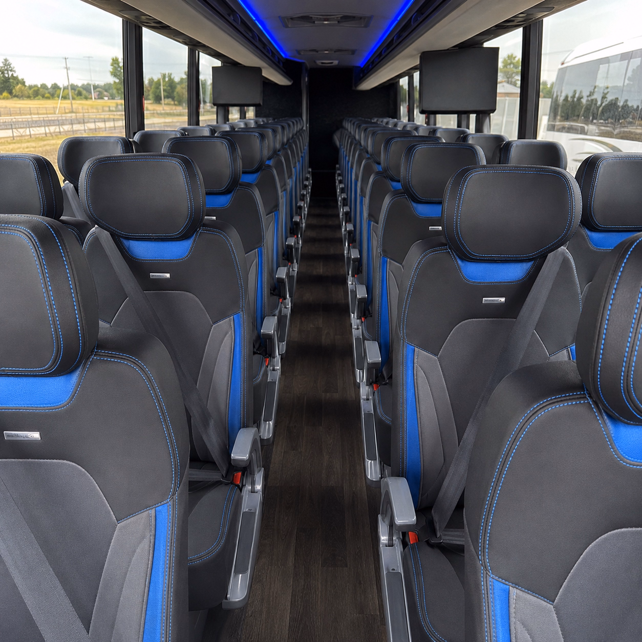 youngstown religious group transportation onboard seating